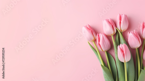 women's day background, floral border background © xuan