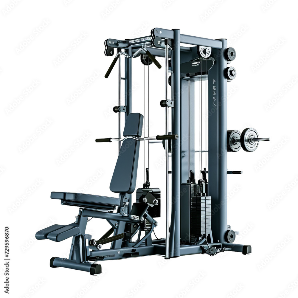 Gym Machine With Bench and Weight Machine Gym Machine With Bench and Weight Machine