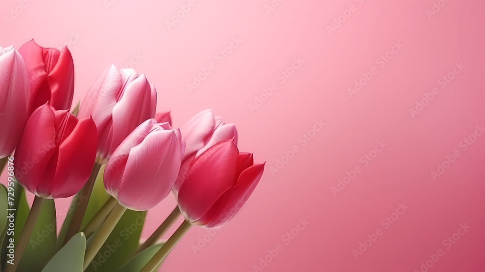 Women's Day, Valentine's Day, Mother's Day background concept, empty floral background with copy space Women's Day, Valentine's Day, Mother's Day background concept, empty floral background with copy space