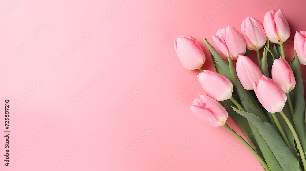 Women's Day, Valentine's Day, Mother's Day background concept, empty floral background with copy space Women's Day, Valentine's Day, Mother's Day background concept, empty floral background with copy space