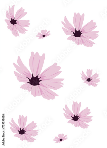 Abstract art background vector. Gold striped art flower and botanical leaves, Organic shapes, wallpaper in minimal style. Vector