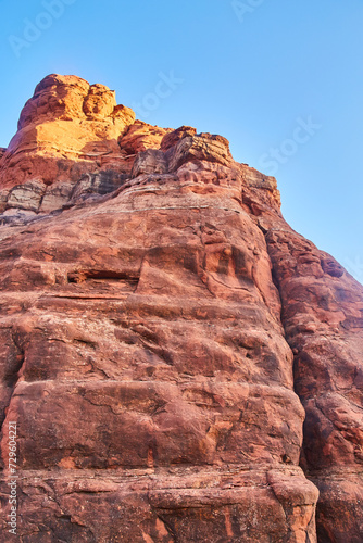 Sedona Red Rock Majesty in Golden Light, Bell Rock Arizona