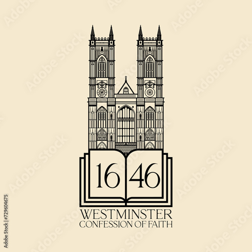 Reformed christian art. 1646 The Westminster Confession of Faith.