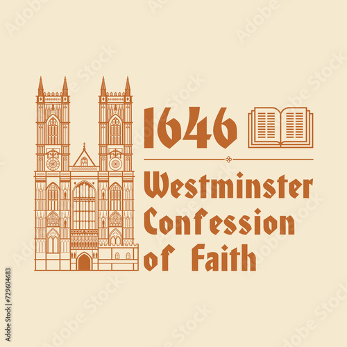 Reformed christian art. 1646 The Westminster Confession of Faith.