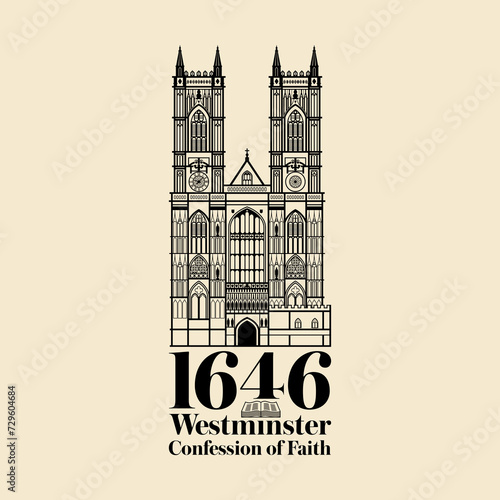 Reformed christian art. 1646 The Westminster Confession of Faith.