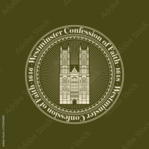 Reformed christian art. 1646 The Westminster Confession of Faith.