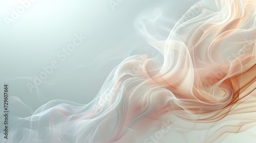 Abstract swirls of fragrance, symbolizing the allure of perfumes