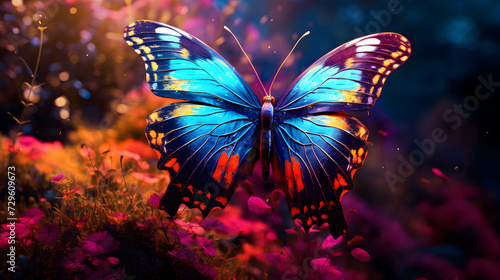 multi colored butterfly close up in vibrant nature Free Photo,, Butterfly wallpapers that will make you smile wallpapers