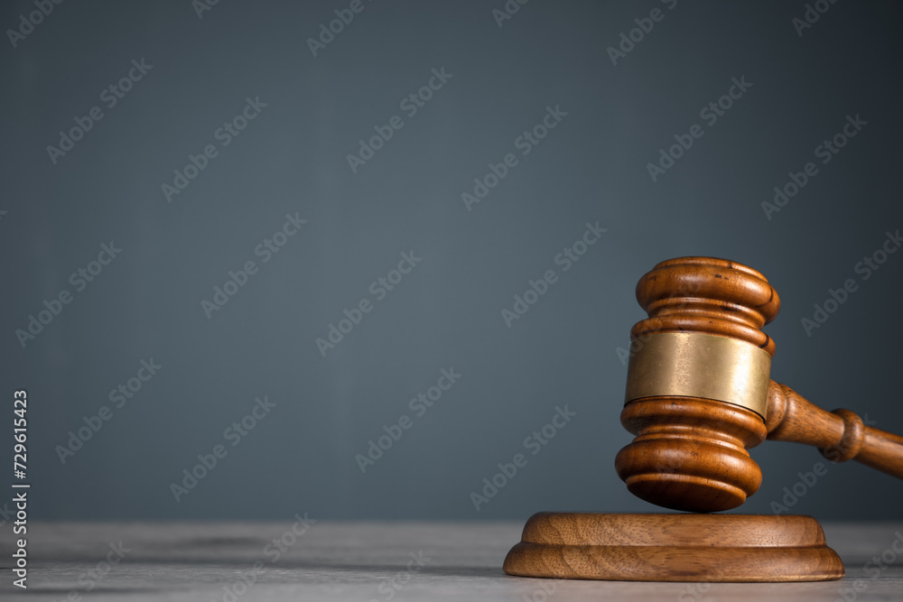 The Power of Justice: A Close-Up View of the Judge's Gavel The Power of Justice: A Close-Up View of the Judge's Gavel