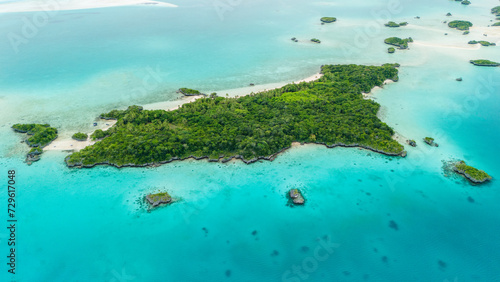 Fulaga lagoon in Fiji's remote Southern islands