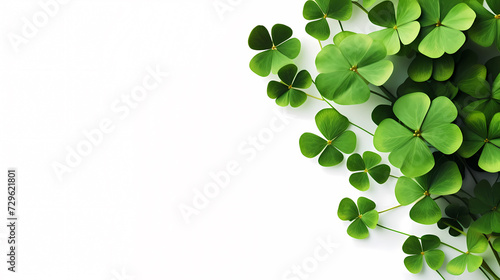 Beautiful green St. Patrick's Day background banner