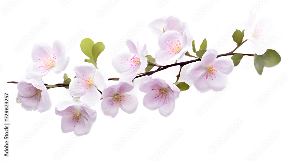 branch of lovely rose Japanese cherry blossoms branch of lovely rose Japanese cherry blossoms