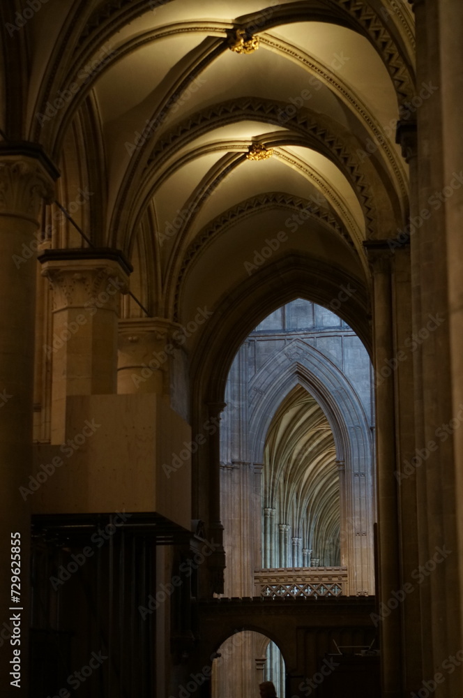 arches of the cathedral