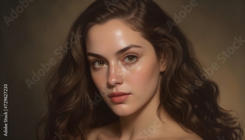 Wallpaper Mural Luxuriöses Fashion-Shooting: Modell in einzigartiger Pose, Hübsches Gesicht, Gesicht Modell
 Torontodigital.ca