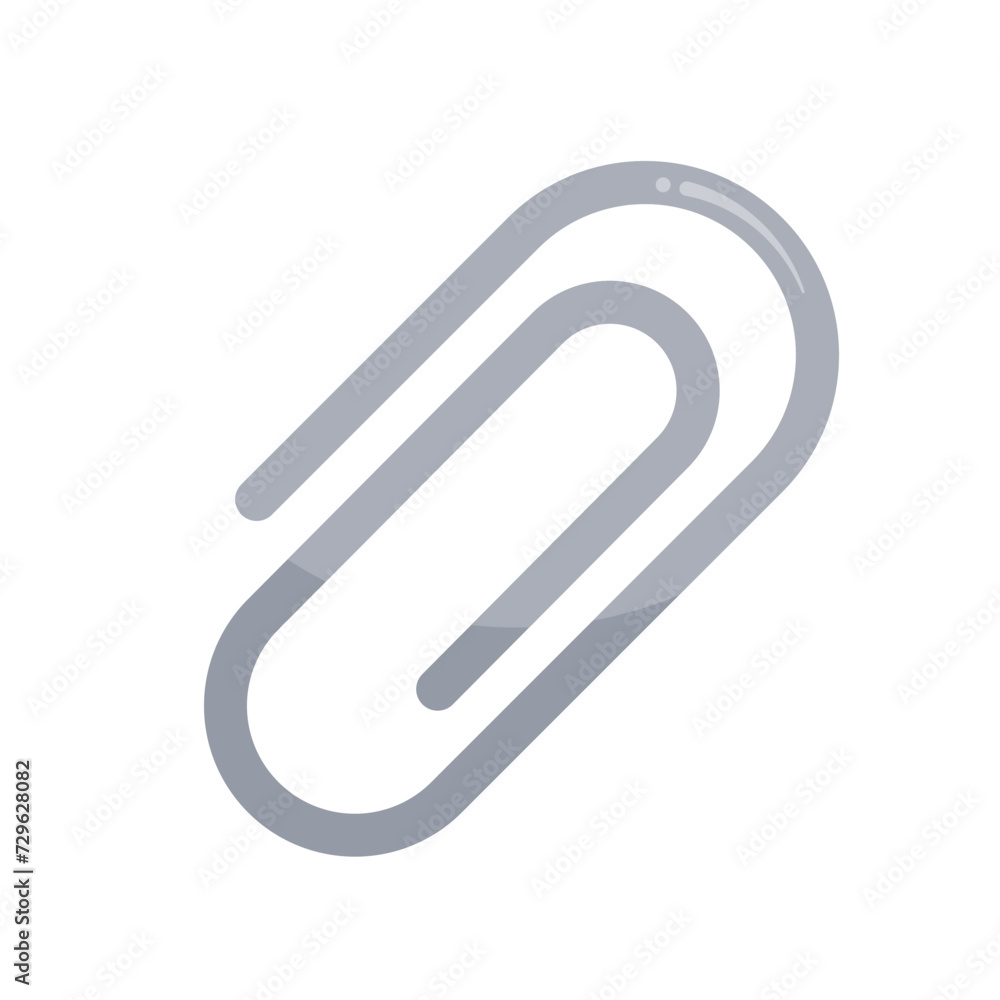 Paperclip link vector illustration graphic icon symbol Paperclip link vector illustration graphic icon symbol