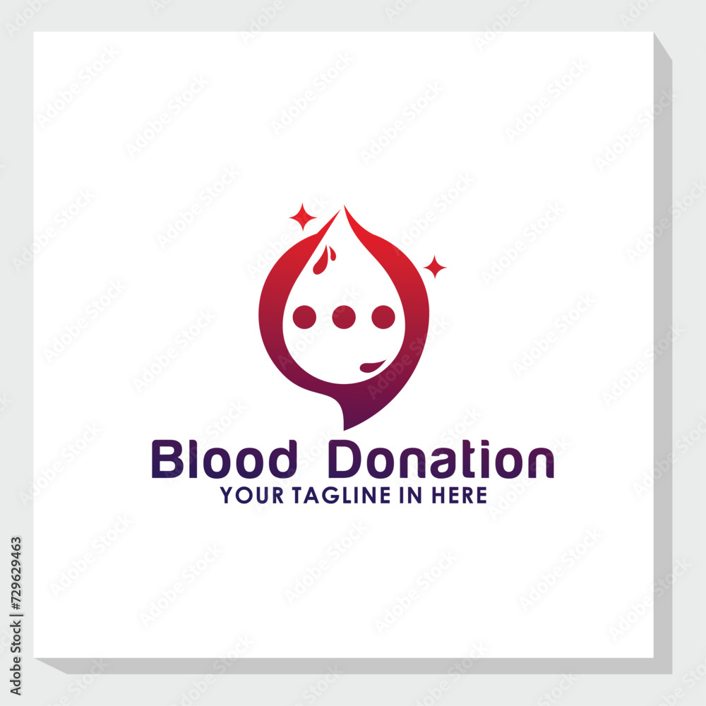 blood donation logo design vector, health and medical logo inspiration blood donation logo design vector, health and medical logo inspiration