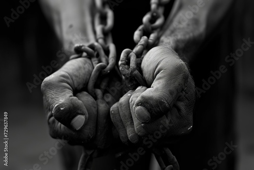 Freedom Person Broken chains