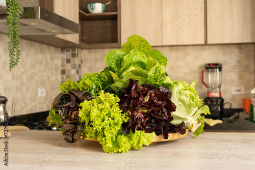 Photos variety of vegetables and legumes cuisine
