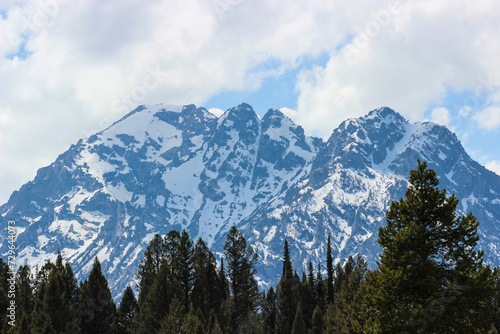 landscape with clouds