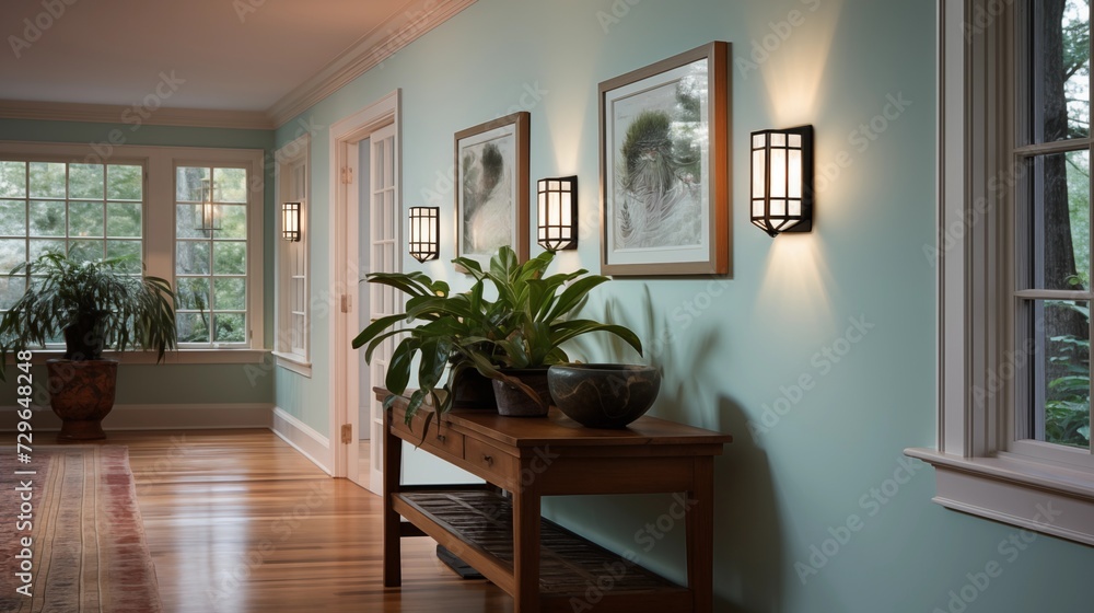 Fototapeta premium Transform a hallway into a 