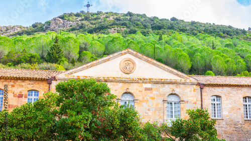 Fontfroide Abbey or Abbaye de Fontfroide