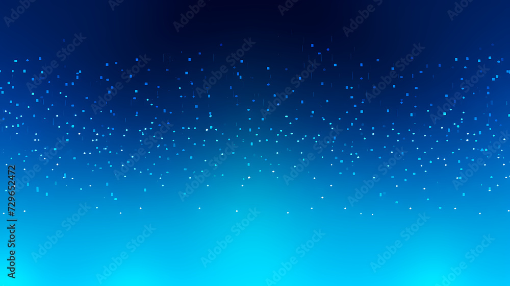 Obraz premium Mysterious star themed gradient background with countless twinkling stars