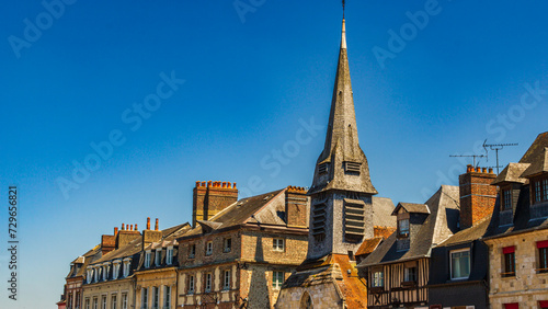 Photography Honfleur is a famous village in Normandy, France