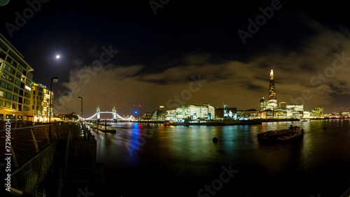 Tower Bridge, London at night