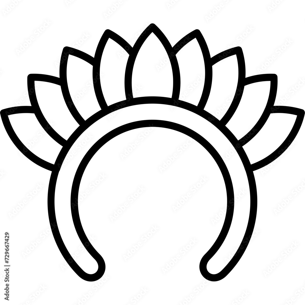 Headdress Icon Headdress Icon