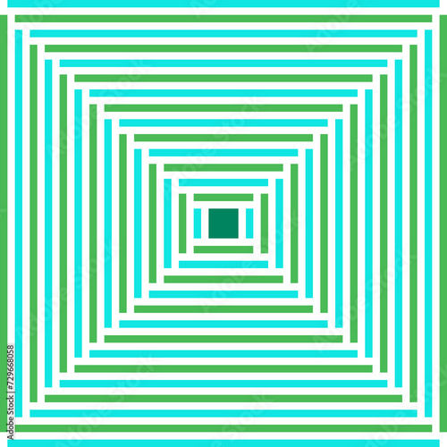 Green and blue lines pattern design background