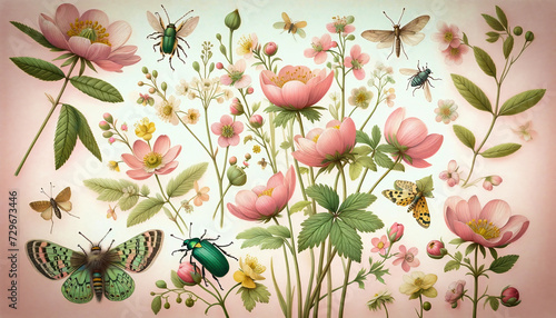 insect flower background © Jonas Weinitschke