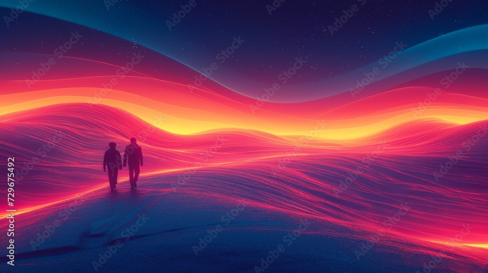 Fototapeta premium Cosmic Journey