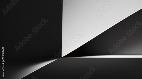 Fondo blanco negro abstracto con líneas 