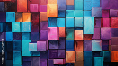 abstract squares