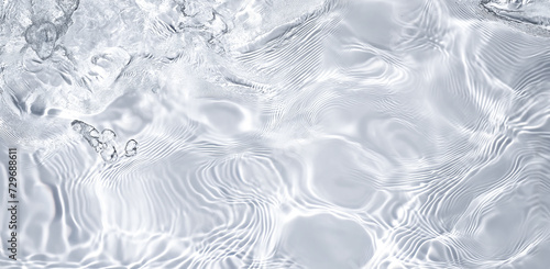 water texture, transparent water surface. abstract water wave, pure natural swirl pattern texture, background 