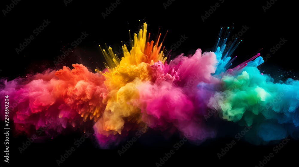 Indian holi festival, happy holi background Indian holi festival, happy holi background