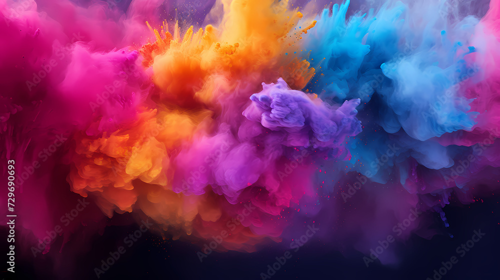Indian holi festival, happy holi background Indian holi festival, happy holi background