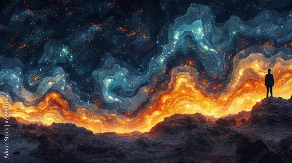 Fototapeta premium Ethereal Rift