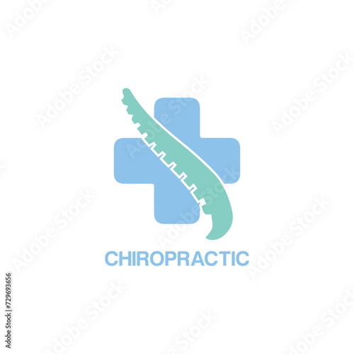 Chiropractic logo vector templates