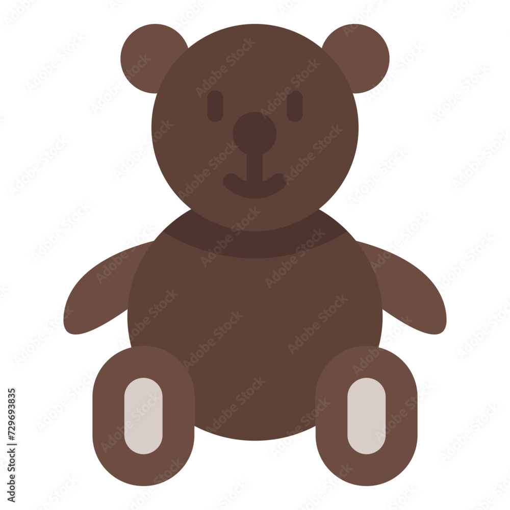 Naklejka premium Teddy Bear Icon