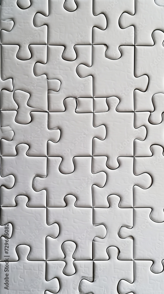 Monochrome Jigsaw Puzzle - Abstract Conceptual Background Monochrome Jigsaw Puzzle - Abstract Conceptual Background