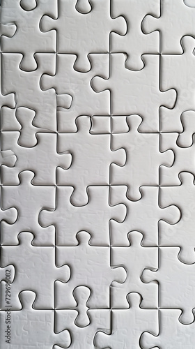 Monochrome Jigsaw Puzzle - Abstract Conceptual Background