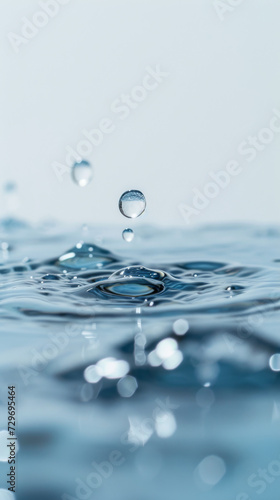 Close-Up View of Water With Bubbles, Transparent and Captivating Nature Photo