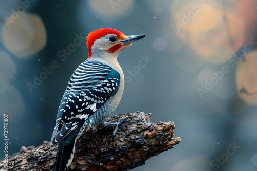 redbellied woodpecker natural habitat iran wild anima photo