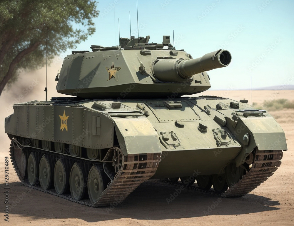 Military fighting vehicle tank