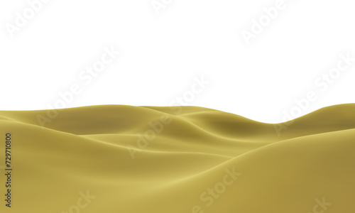 Desert topography. Sand dune.