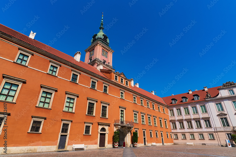 Royal Castle in Old Town of Warsaw, Poland