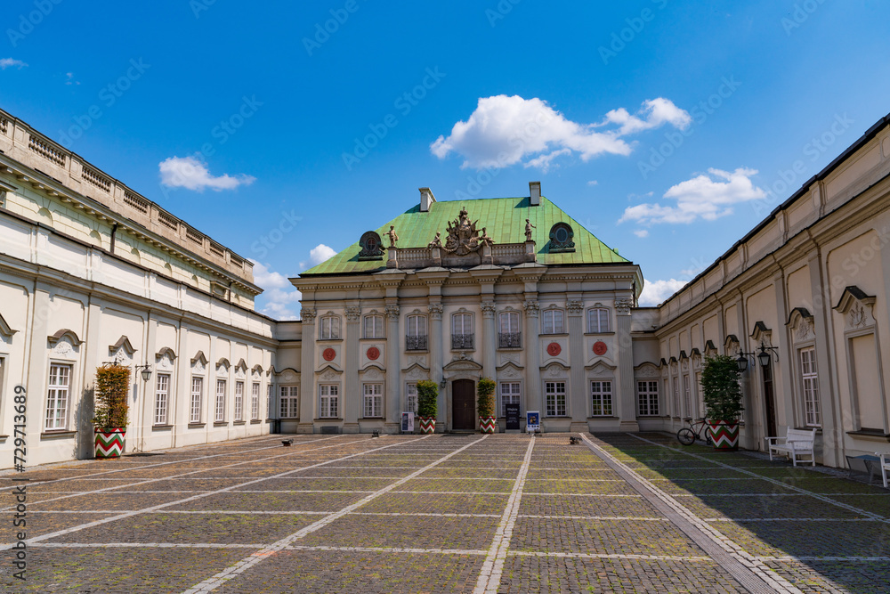 Fototapeta premium Copper-Roof Palace, a branch of the Royal Castle Museum, in Warsaw, Poland