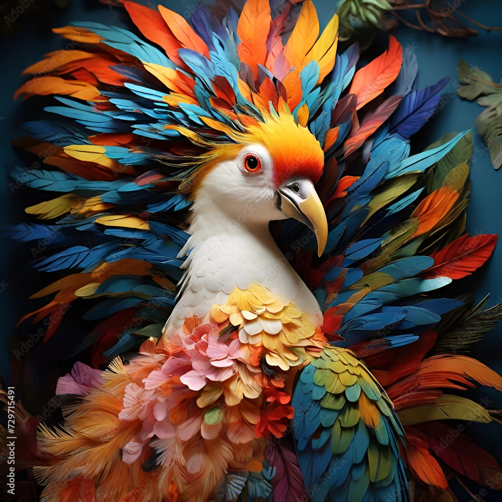 Obraz premium Tropical bird
