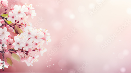 Spring background / banner / frame / card